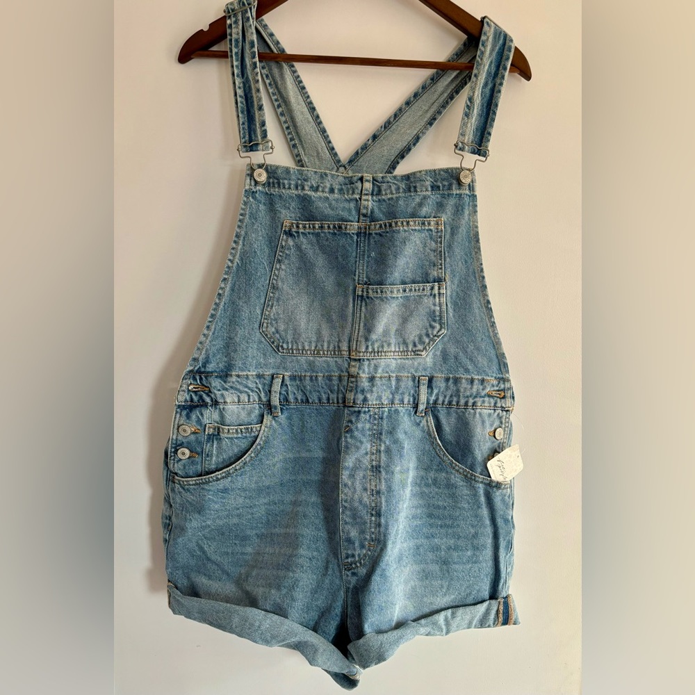NWT- We the Free/Free People jean overalls